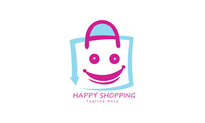 The shopping bag design, with a smile on the front makes the object attractive