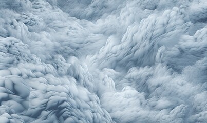  a very large amount of white clouds in the sky with no clouds.  generative ai