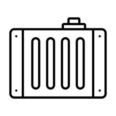 Car Radiator Icon