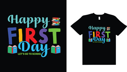 welcome back to school beautiful children typography t shirt design - back to school t-shirt design.