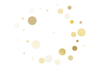 Gold glitter confetti, great design for any purpose. Party decor.