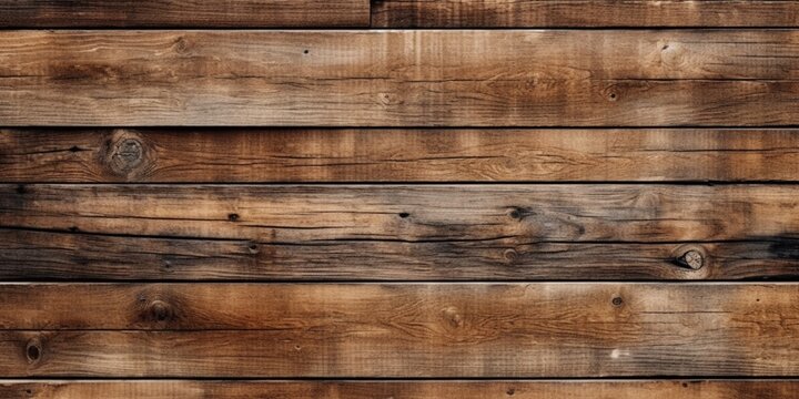 Wood panel texture brown board background copy space, AI Generated