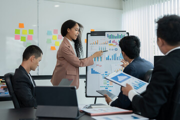 Asia business meeting   consultations of business people in the company's meeting room. 