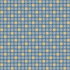 seamless pattern with flowers and leaves