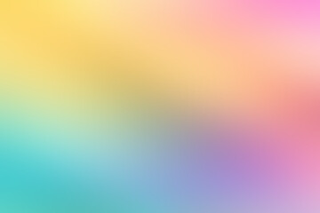 gradient blurred colorful pastel background, for art product design, banner, Generative AI