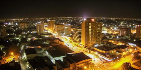 Fototapeta na wymiar Nairobi panorama Kenya - Generative AI