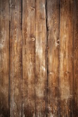 Naklejka premium rustic wooden planks with aged surface, created with generative ai