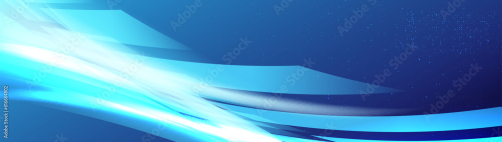 Poster abstract geometric element futuristic technology background. modern landing page, template, and webs