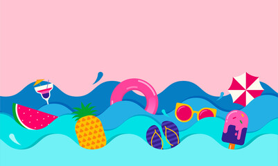 Colorful Summer Background