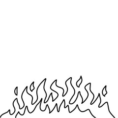 Line of Blazing Fire