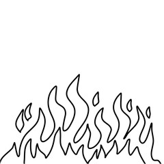 Line of Blazing Fire