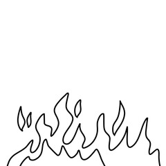 Line of Blazing Fire