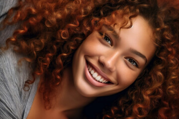 Fototapeta premium Beautiful Afro American Woman