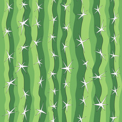 cactus pattern texture mexican saguaro sharp tile travel vector plant seamless background prickly pear close up