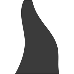 Illustration of paved road