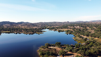 Embalse de Alpotrel-San Vicente de Alcántara-Valencia de Alcántara-Caceres-Extremadura