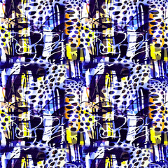 Seamless Print Shibori pattern, tie dye allover, textile, Shibori allover, dye pattern, watercolour pattern,design Abstract Print