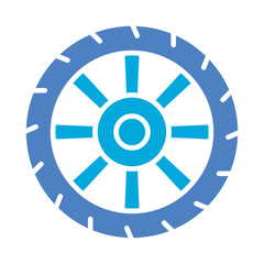 Obraz premium Tyre Icon
