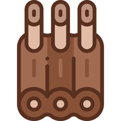 ribs two tone icon