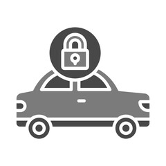 Locked Car Icon