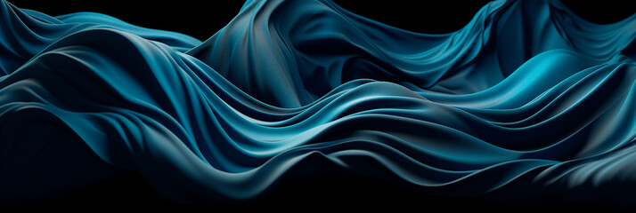 professional background of billowing silk waves. High quality illustration