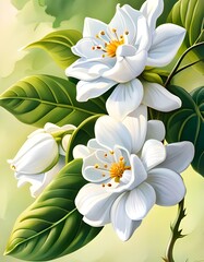 Fototapeta premium Jasmine flower