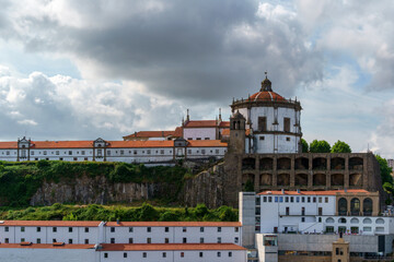 catholic church in porto portugal along the douro river