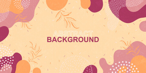 Bright background. Color wave template presentation design with color line and dots.