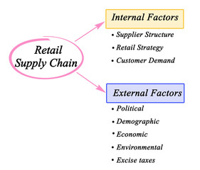 Factors Influencing Retail Supply Chain.