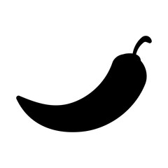 chili pepper black white element spicy vegetable