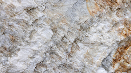White with gold inclusions natural stone. Filled frame. 16x9 background screensaver for webinar
