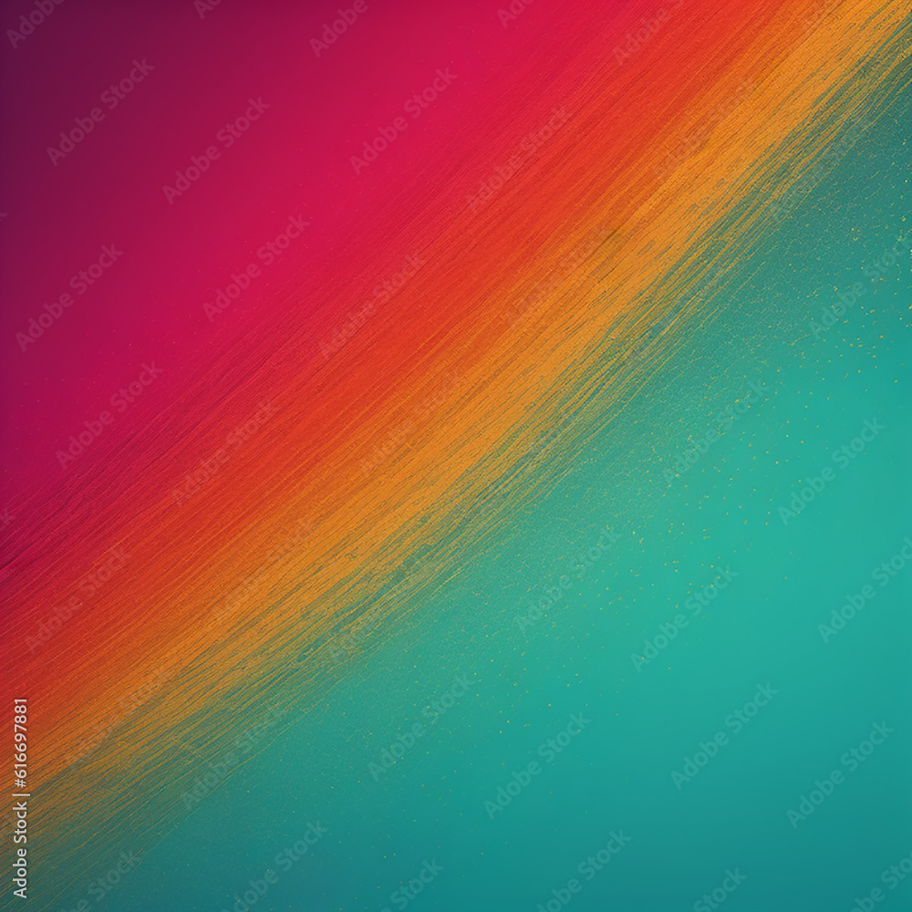 Poster abstract gradient background with grainy texture effect