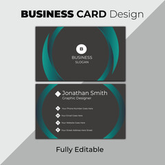 Luxury business card design which is fully editable