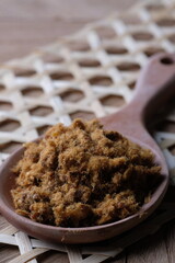 Abon or meat floss. Abon is a traditional Indonesian food typical of the islands of Bali and Java which is made from animal meat fibers such as beef, goat, horse, lamb, and seafood such as tuna. 