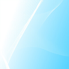 blue vector background with gradient and transition from white circles