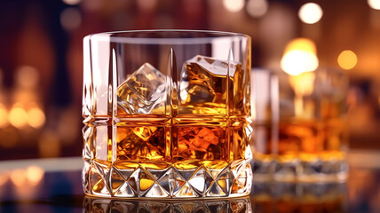 Whiskey Oasis: Savoring a Glass in the Heart of the Bar