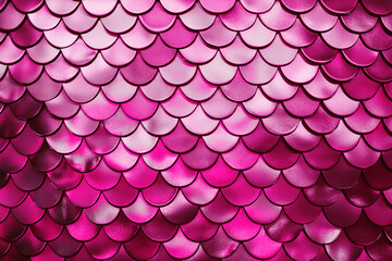 Pink Mermaid scales Background Texture Generative AI