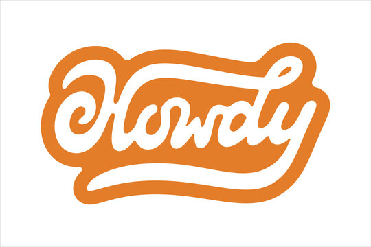 Howdy logo design