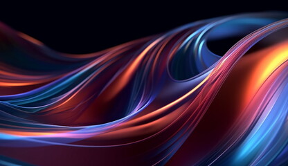 A captivating background featuring a dynamic and fluid composition, with an emphasis on the deep and elegant navy tones. Based on Generative Ai