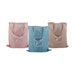 shopping bag have zipper Cut out, isolated transparent background