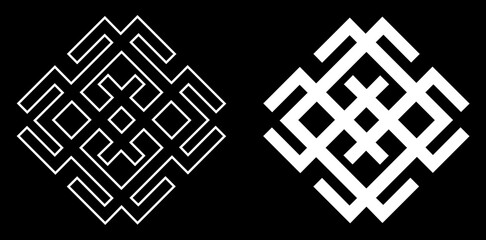 black and white geometric background