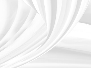 beauty smooth elegrance soft fabric white abstract curve shape decorative fashion textile background