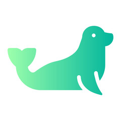 seal gradient icon
