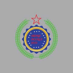 Life cecle and ster Badge design vector  © Abu