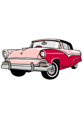 Cadillac,Cadilacpink,America,American,automobile,cars,car,classic,colorful,50s 