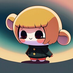 Artwork anime kawaii