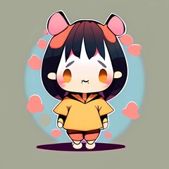 Artwork anime kawaii