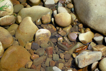 stones on the beach
