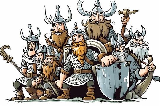 Leif Erikson Day on white background, Generative AI