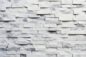 Obraz premium stone wall background wallpaper with grey bricks and white bricks